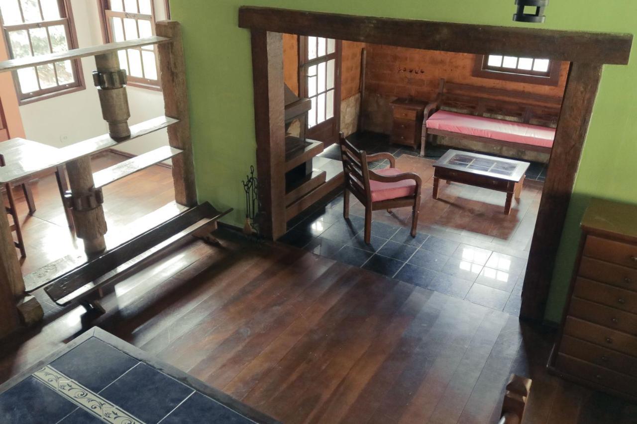 Em Tiradentes, Minas Gerais, Casa Tipica E Espacosa Em Terreno Arborizado Екстер'єр фото